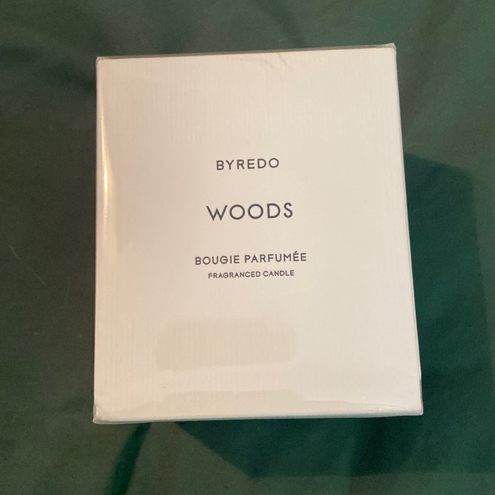 Byredo woods bougie parfumee candle